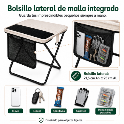 Asiento Plegable de Viaje